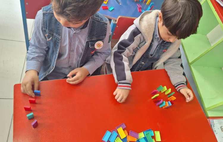 دومینو تمرین مارپیچ و دایره 3