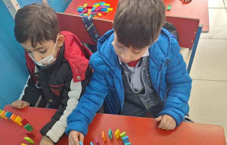 دومینو تمرین مارپیچ و دایره 4