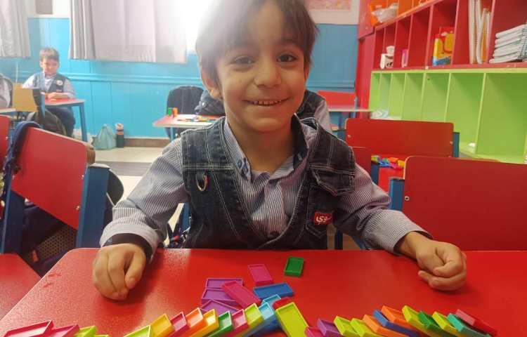 دومینو: چیدمان خط راست 1