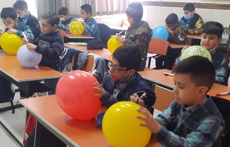 دیکته بادکنکی 3