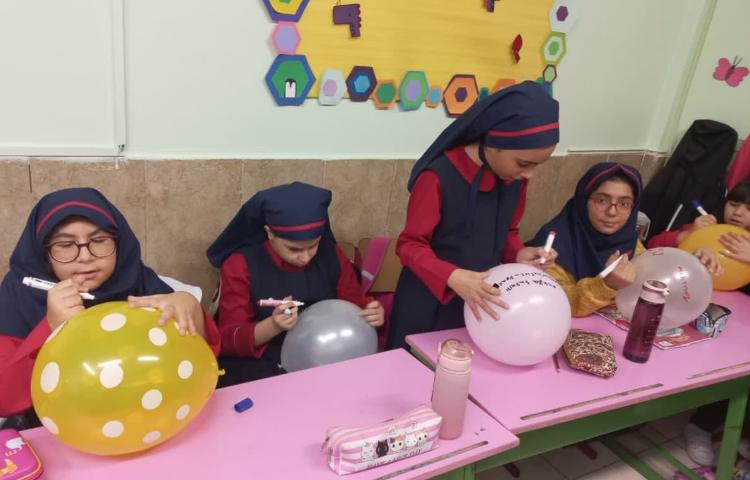 دیکته بادکنکی 3