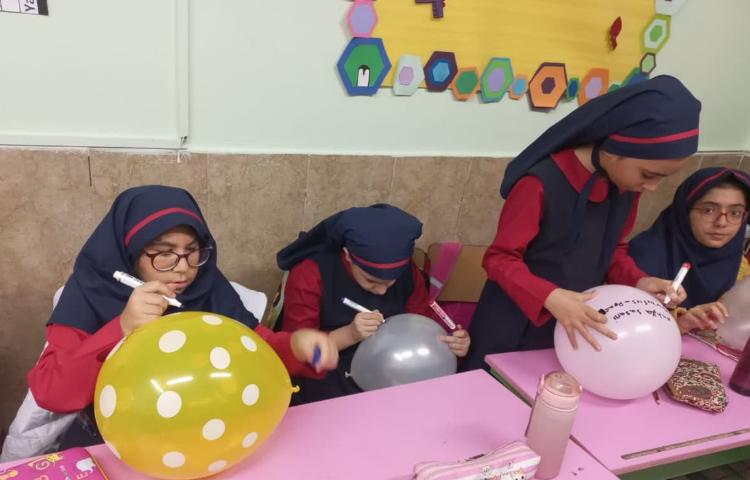 دیکته بادکنکی 5