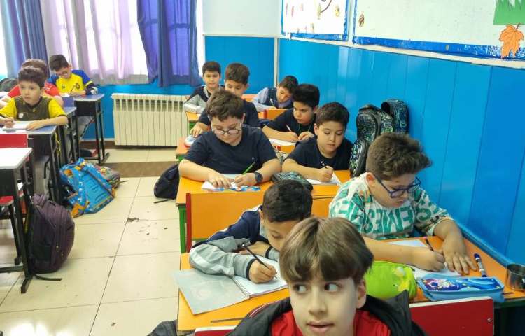 دیکته تصویری. نوشتن کلمات و جملات با استفاده از تصاویر و علامت ها