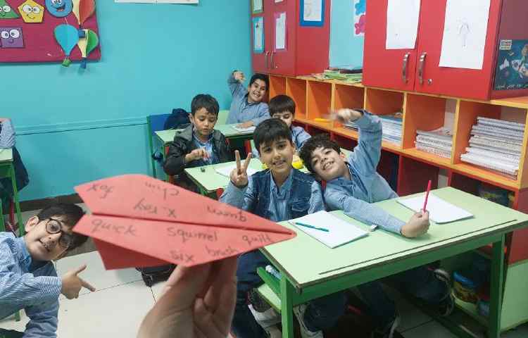 دیکته موشکی (plane Dictation) 1