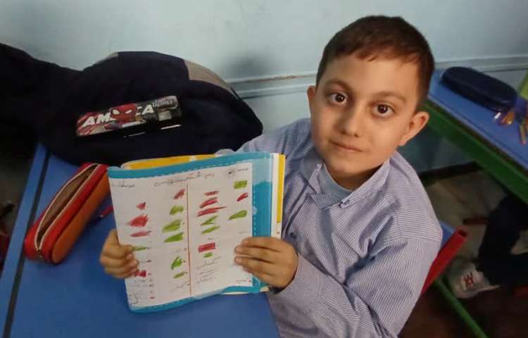 دیکته ی تشخیصی با هدف هماهنگی دست و چشم 3