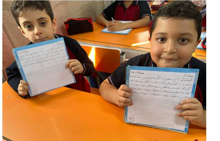 دیکته ی خلاق 8
