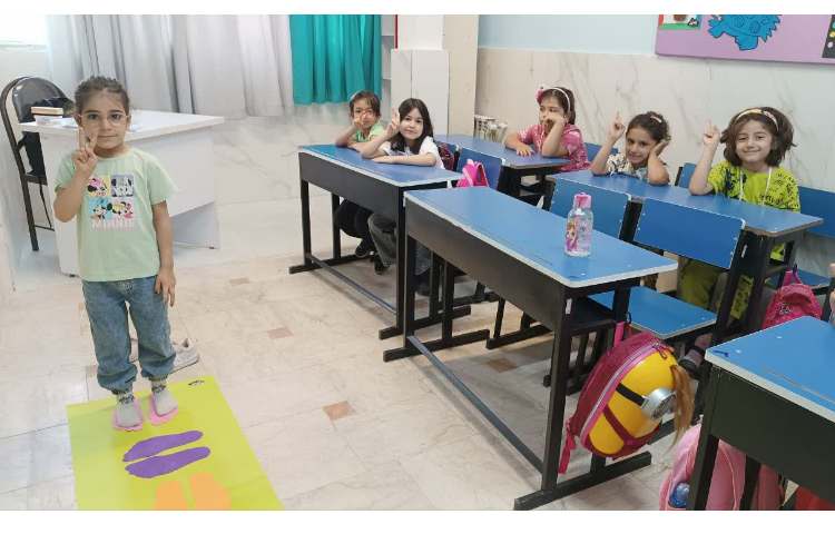 راهروی جهت ها تقویت مهارت‌های حسی حرکتی 2