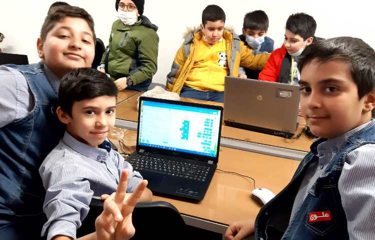 رایانه-انجام پروژه ی کشیدن یک خط در میان در اسکرچ 3