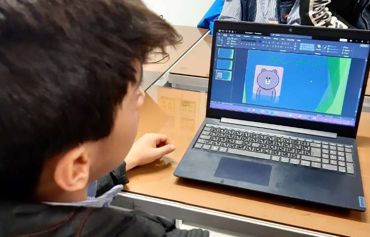 رایانه-ویرایش متن در پاورپوینت (تغییر رنگ/سایز /فونت) 1