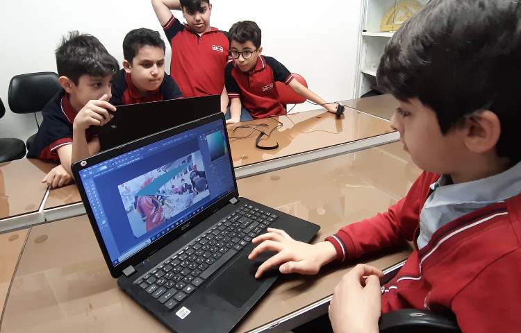 رایانه - آشنایی با ابزار free transform 5