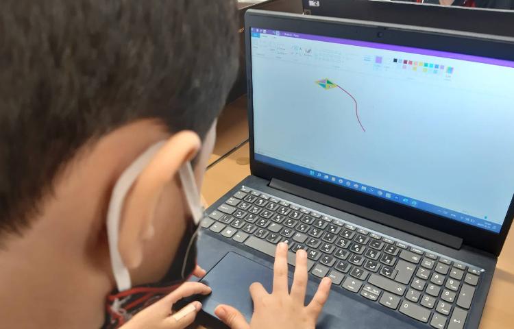 رایانه - آشنایی با تغییر سایز و ترسیم بادبادک 5