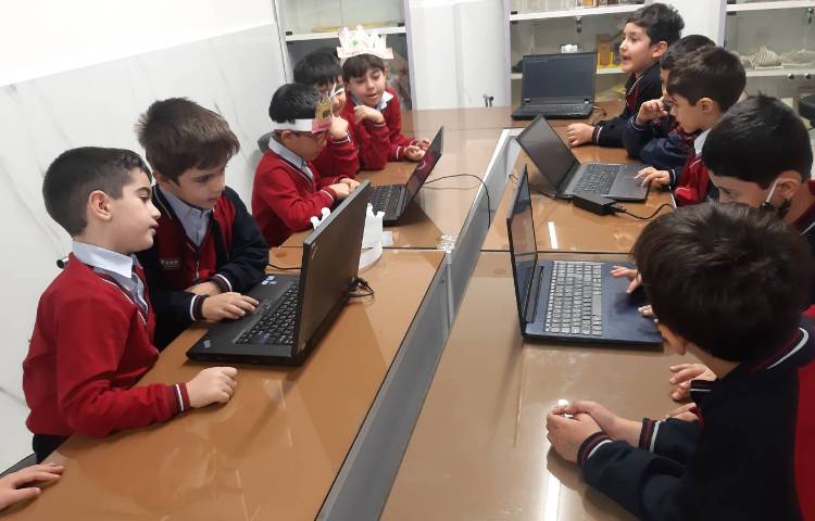 رایانه - آموزش ابزار سطل رنگ