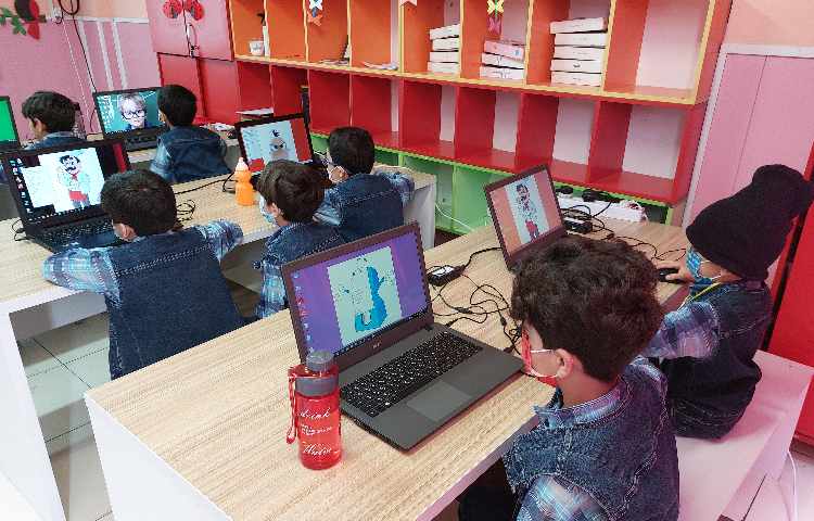 :رایانه، آموزش ایجاد پوشه، تغییر نام و حذف آن،کلاس پرتقال