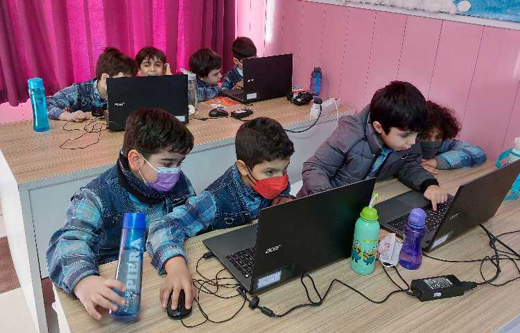 :رایانه، آموزش برنامه نقاشی، کلاس انگور 3