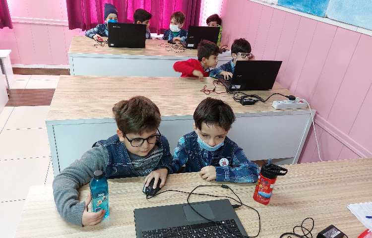 :رایانه، آموزش برنامه نقاشی، کلاس توت فرنگی 1