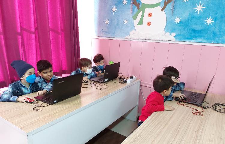 :رایانه، آموزش برنامه نقاشی، کلاس توت فرنگی 2