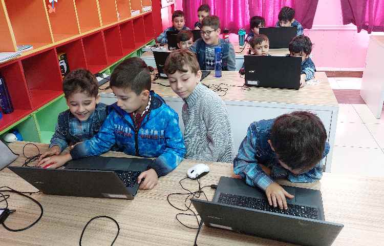 :رایانه، آموزش برنامه نقاشی، کلاس توت فرنگی 2