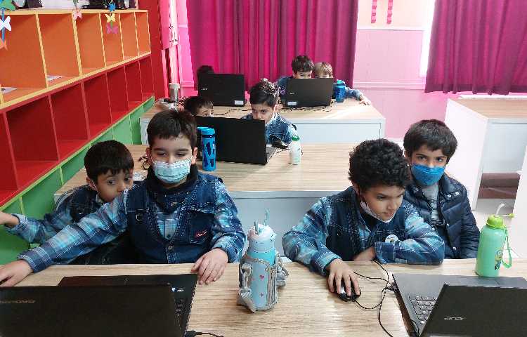 :رایانه، آموزش برنامه paint، کلاس انگور 2