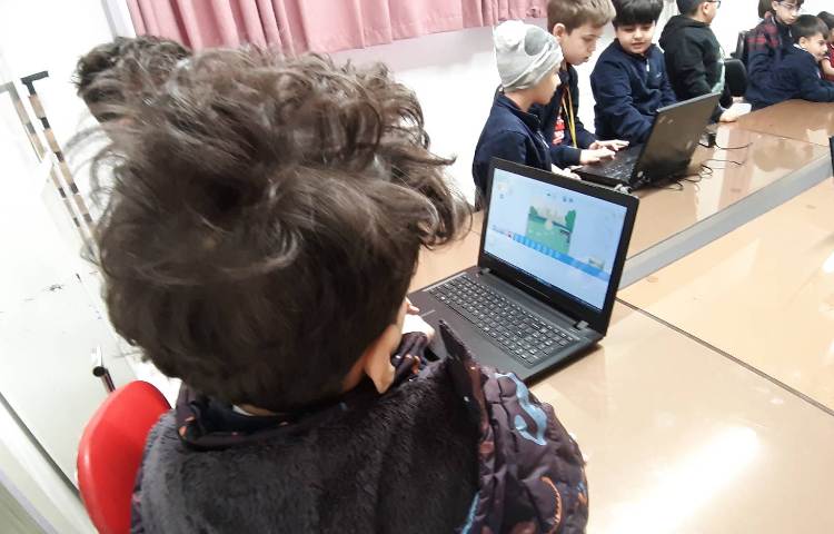 رایانه - آموزش بلوک های بنفش (ظاهر) 6