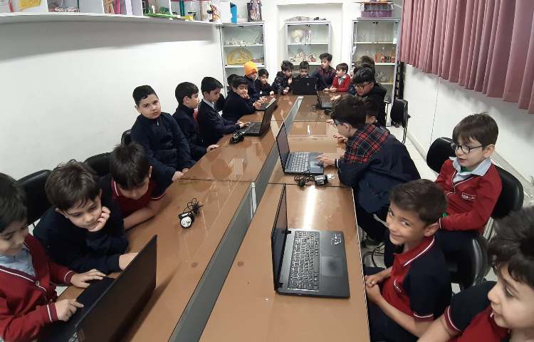 رایانه - آموزش بلوک های بنفش (ظاهر) 7