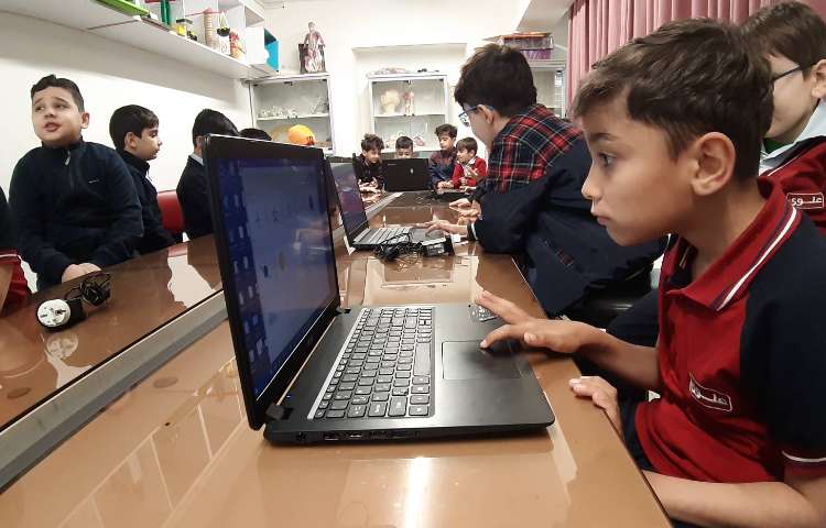 رایانه - آموزش بلوک های بنفش (ظاهر) 9