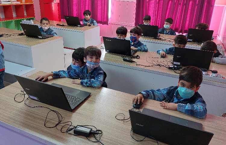 :رایانه، آموزش دکمه های موس، کلاس بادبادک 1