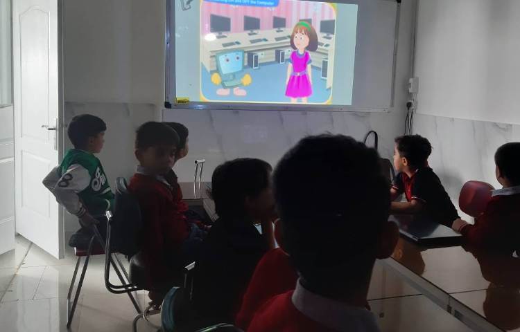 رایانه - آموزش صحیح روشن خاموش کردن رایانه و آشنایی با دسکتاپ 2