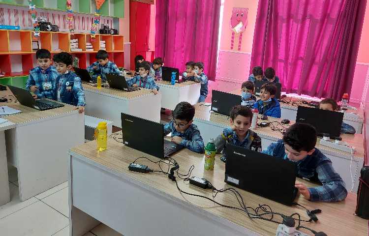 :رایانه، آموزش طراحی اسلاید ها، کلاس زمین