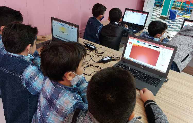 :رایانه، آموزش طراحی اسلاید ها، کلاس مریخ 10