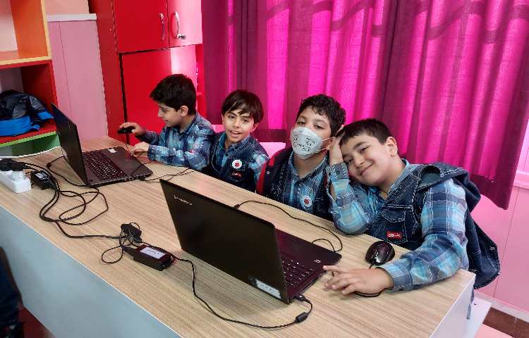 :رایانه، آموزش طراحی اسلاید ها، کلاس مریخ 3