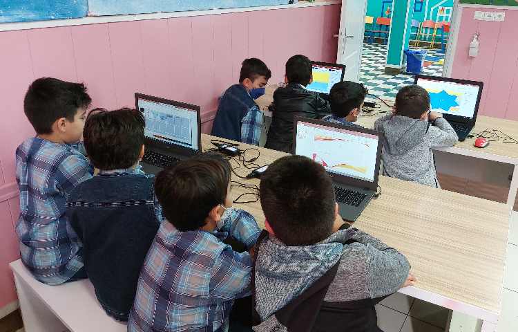 :رایانه، آموزش طراحی اسلاید ها، کلاس مریخ 7