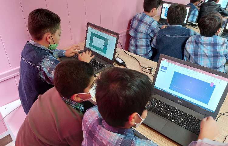 :رایانه، آموزش طراحی اسلاید ها، کلاس مریخ 8