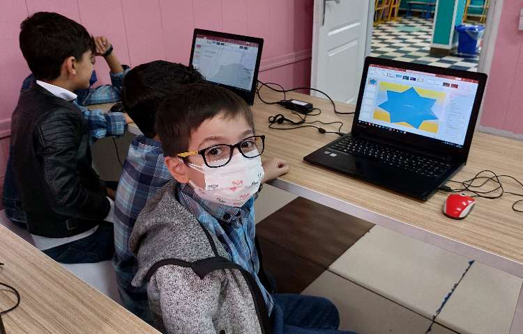 :رایانه، آموزش طراحی اسلاید ها، کلاس مریخ 9