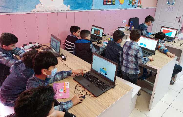 :رایانه، آموزش پاورپوینت، کلاس زمین 5