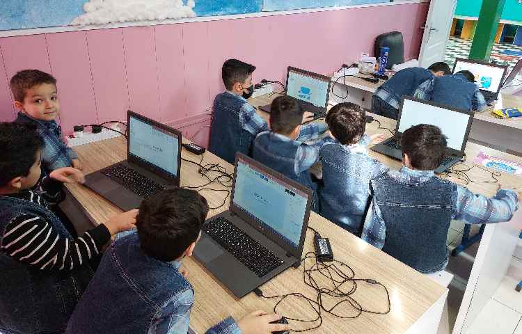 :رایانه، آموزش پاورپوینت، کلاس زمین 5