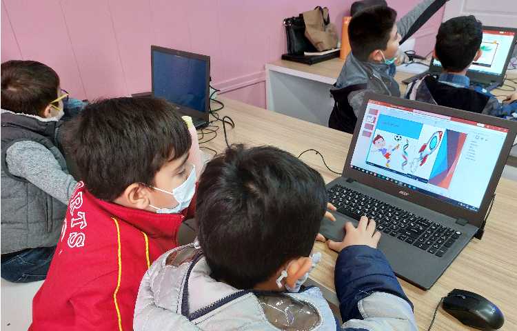 :رایانه، آموزش پاورپوینت، کلاس مریخ 5