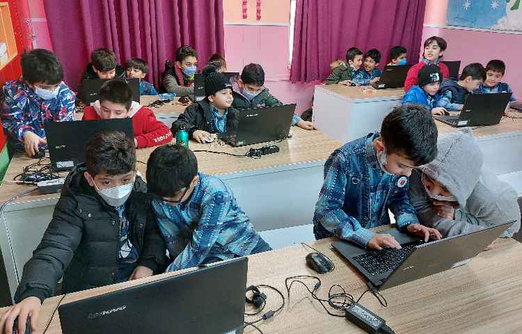 :رایانه، آموزش پاورپوینت، کلاس مریخ