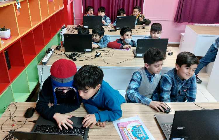 :رایانه، آموزش پاورپوینت، کلاس مریخ