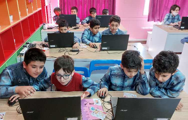 :رایانه، آموزش پاورپوینت، کلاس مریخ