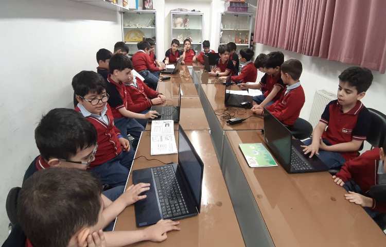 رایانه - آموزش پروژه باد و فرفره 5