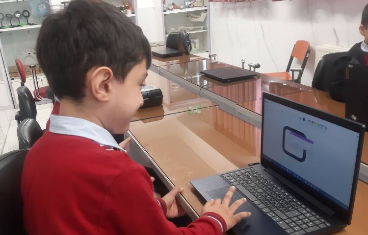 رایانه - آموزش کشیدن نقاشی کامپیوتر رومیزی در paint 3