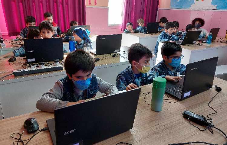 :رایانه، آموزش paint، کلاس انگور 4