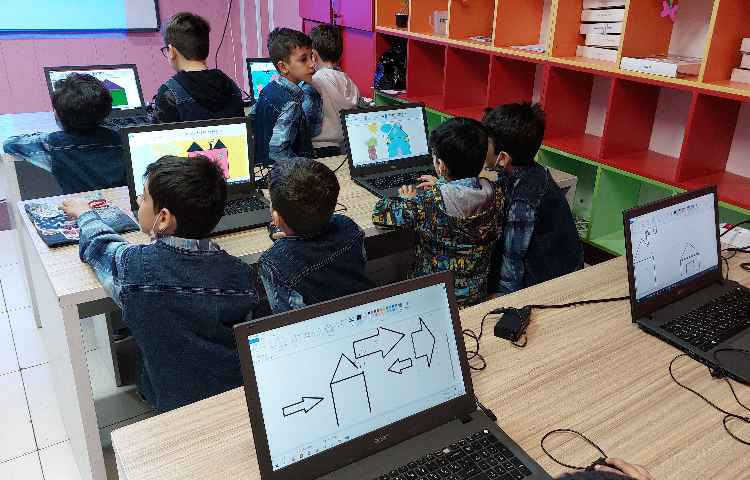 :رایانه، آموزش paint، کلاس توت فرنگی 6