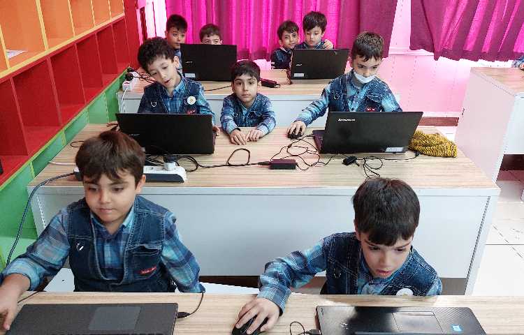 :رایانه، آموزش paint، کلاس سیب 1