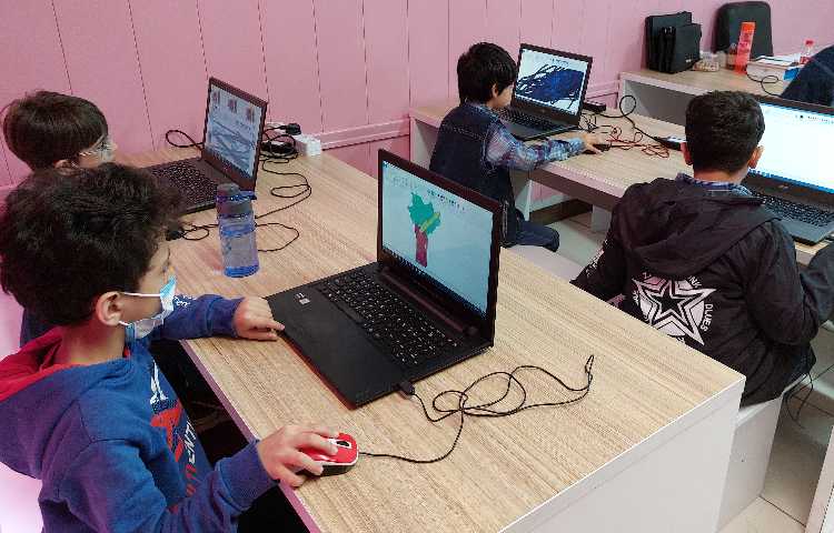 :رایانه، آموزش paint، کلاس گیلاس 4