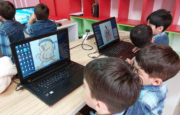 :رایانه، آموزش کپی و کات کردن اطلاعات، کلاس سیب 3