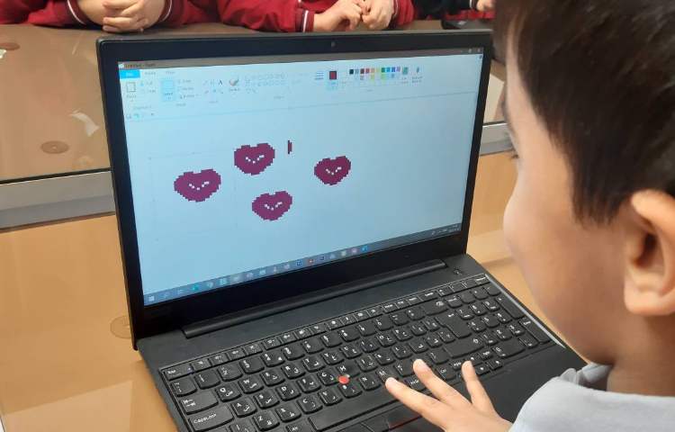 رایانه - آموزش کپی کردن در paint 1