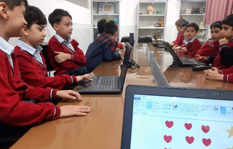 رایانه - آموزش کپی کردن در paint 2