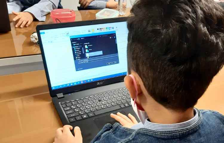 رایانه -باز کردن(open) نقاشی ذخیره شده در paint 3