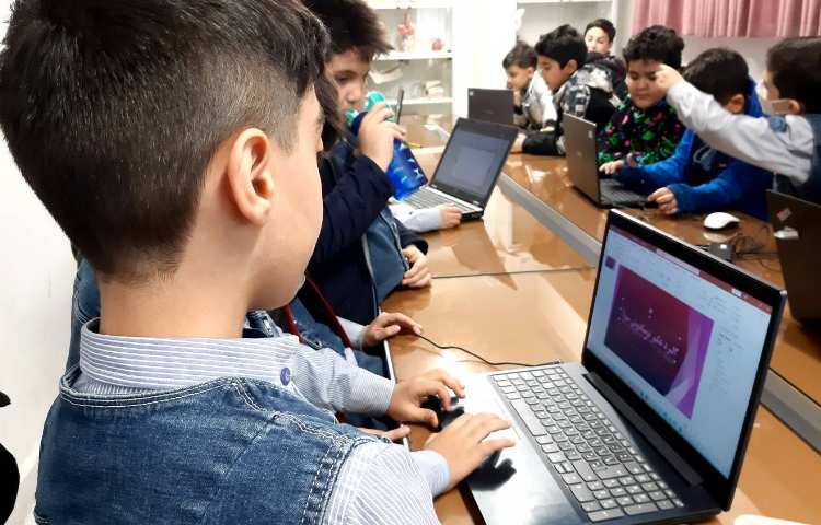 رایانه- تغییر فونت و سایز در پاورپوینت 2